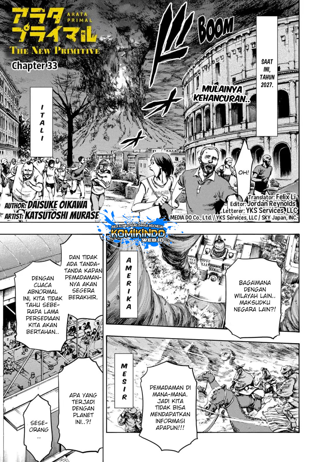 Arata Primal: The New Primitive Chapter 33 - Halaman 2