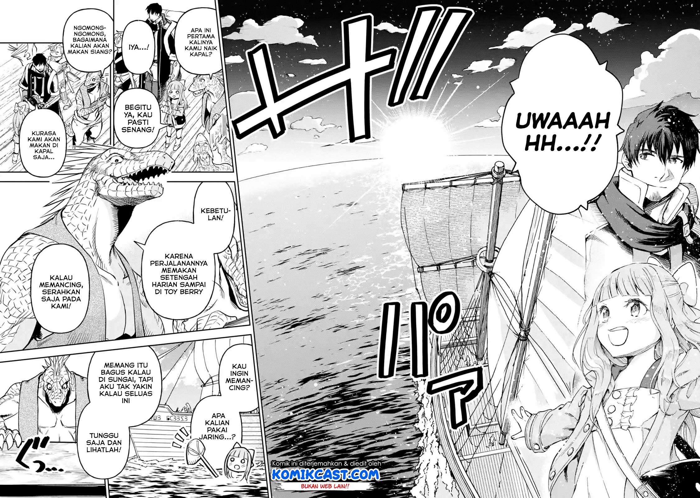 Boukensha License o Hakudatsu Sareta Ossan Dakedo, Manamusume ga Dekita no de Nonbiri Jinsei Chapter 14.2 - Halaman 4