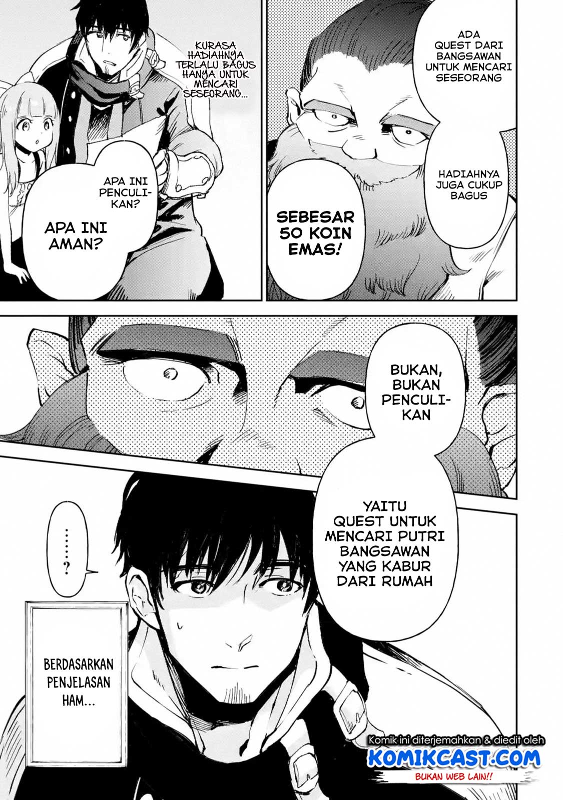 Boukensha License o Hakudatsu Sareta Ossan Dakedo, Manamusume ga Dekita no de Nonbiri Jinsei Chapter 13.3 - Halaman 7