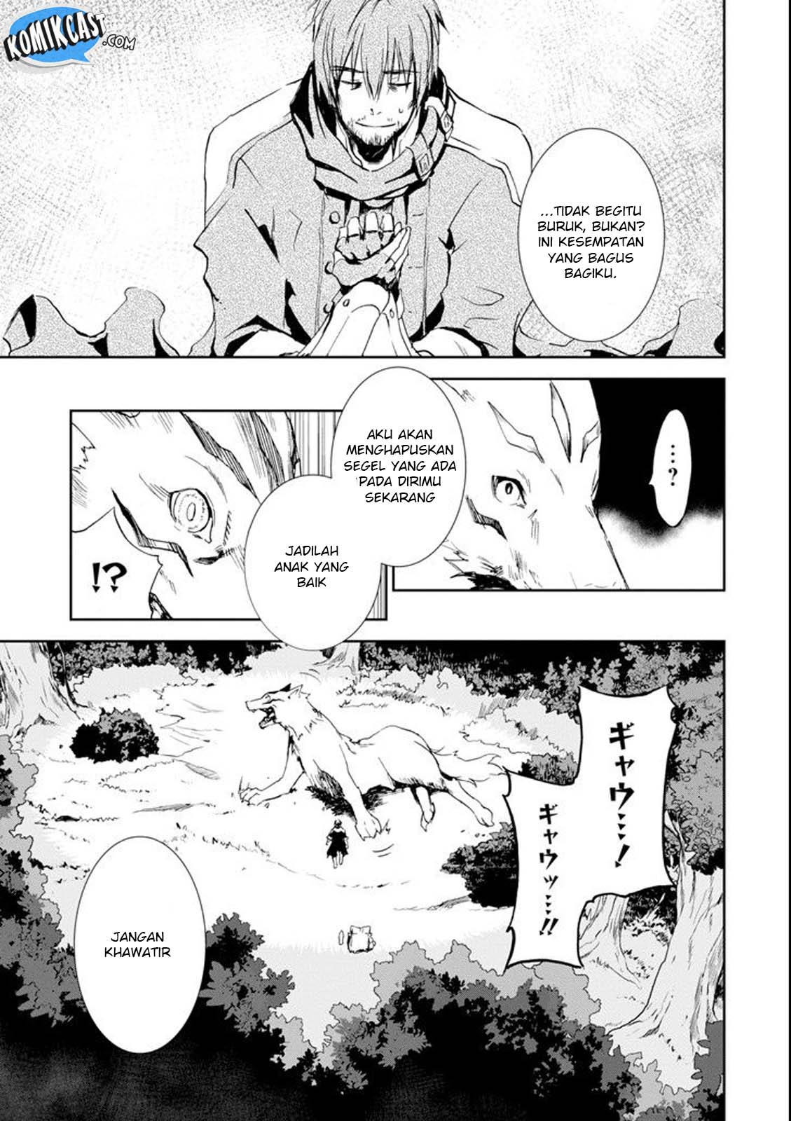Boukensha License o Hakudatsu Sareta Ossan Dakedo, Manamusume ga Dekita no de Nonbiri Jinsei Chapter 01.3 - Halaman 9