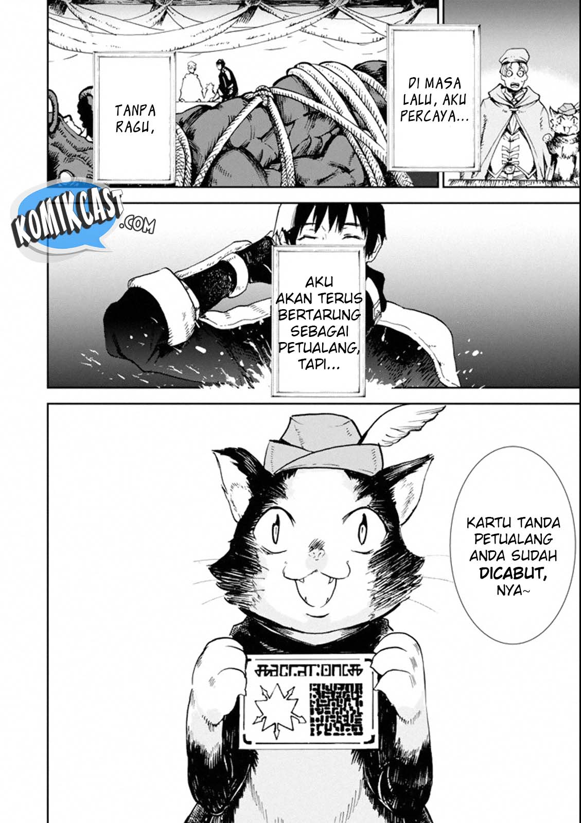 Boukensha License o Hakudatsu Sareta Ossan Dakedo, Manamusume ga Dekita no de Nonbiri Jinsei Chapter 01.1 - Halaman 7