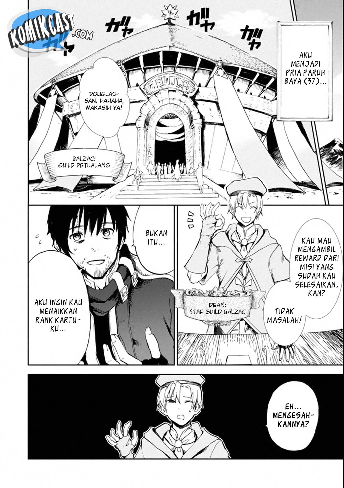 Boukensha License o Hakudatsu Sareta Ossan Dakedo, Manamusume ga Dekita no de Nonbiri Jinsei Chapter 01.1 - Halaman 9