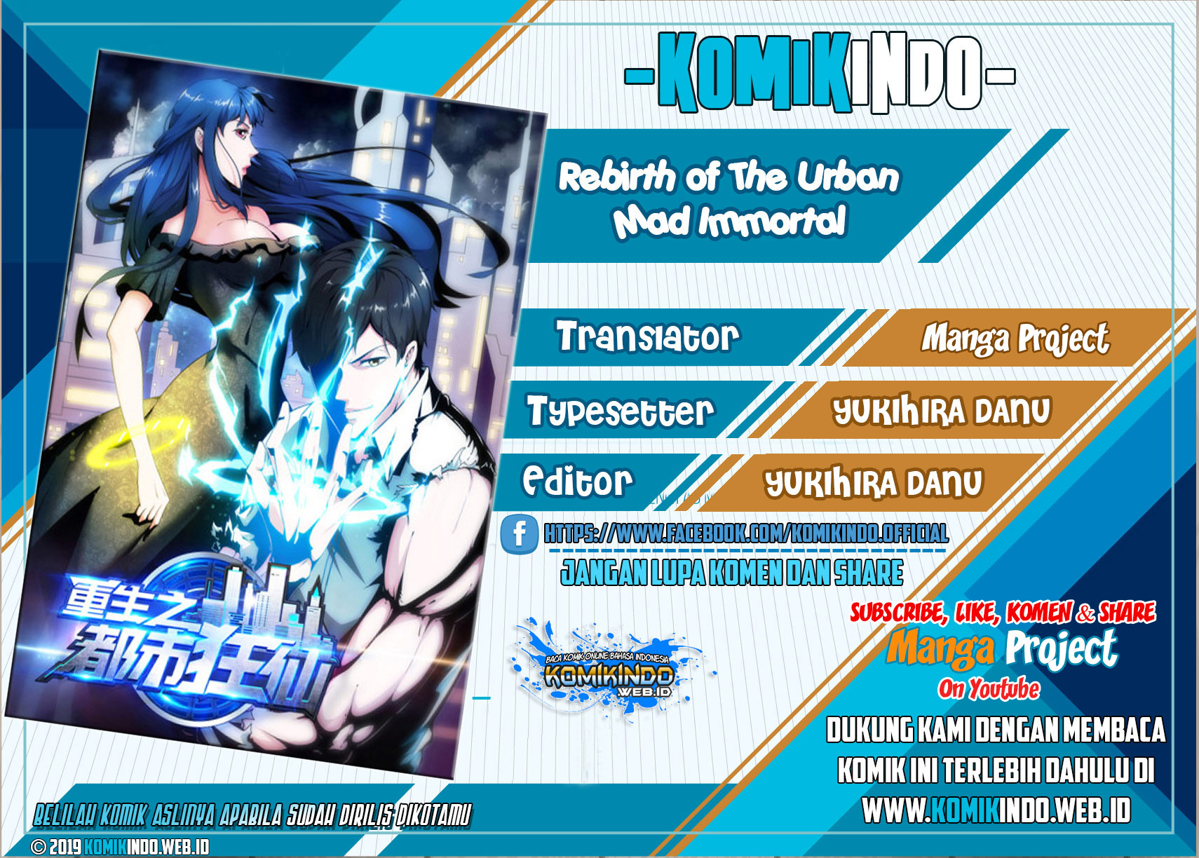 Komik Rebirth Of The Urban Mad Immortal Chapter 58 gambar 1