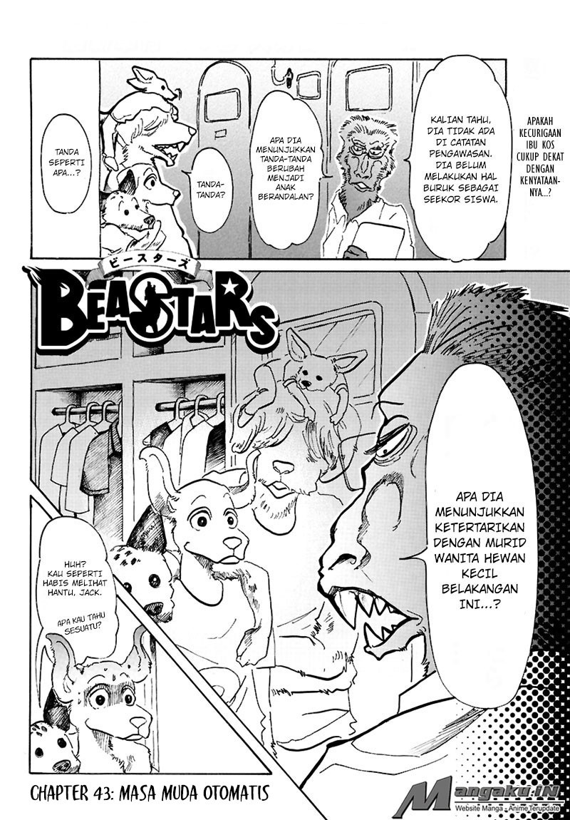 Beastars Chapter 43 - Halaman 3