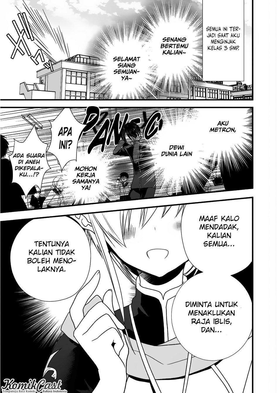 Manga Class ga Isekai Shoukan sareta Naka Ore dake Nokotta n desu ga Chapter 01 gambar 2