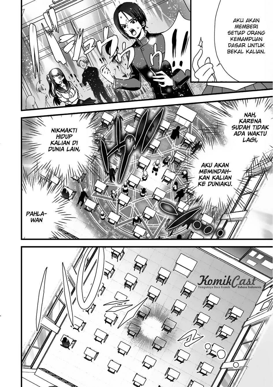 Class ga Isekai Shoukan sareta Naka Ore dake Nokotta n desu ga Chapter 01 - Halaman 3