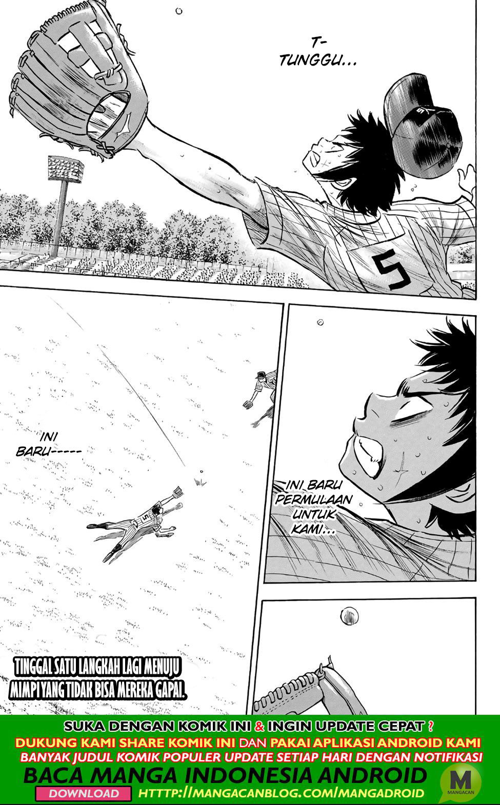 Komik Diamond no Ace Act 2 Chapter 187 gambar 1