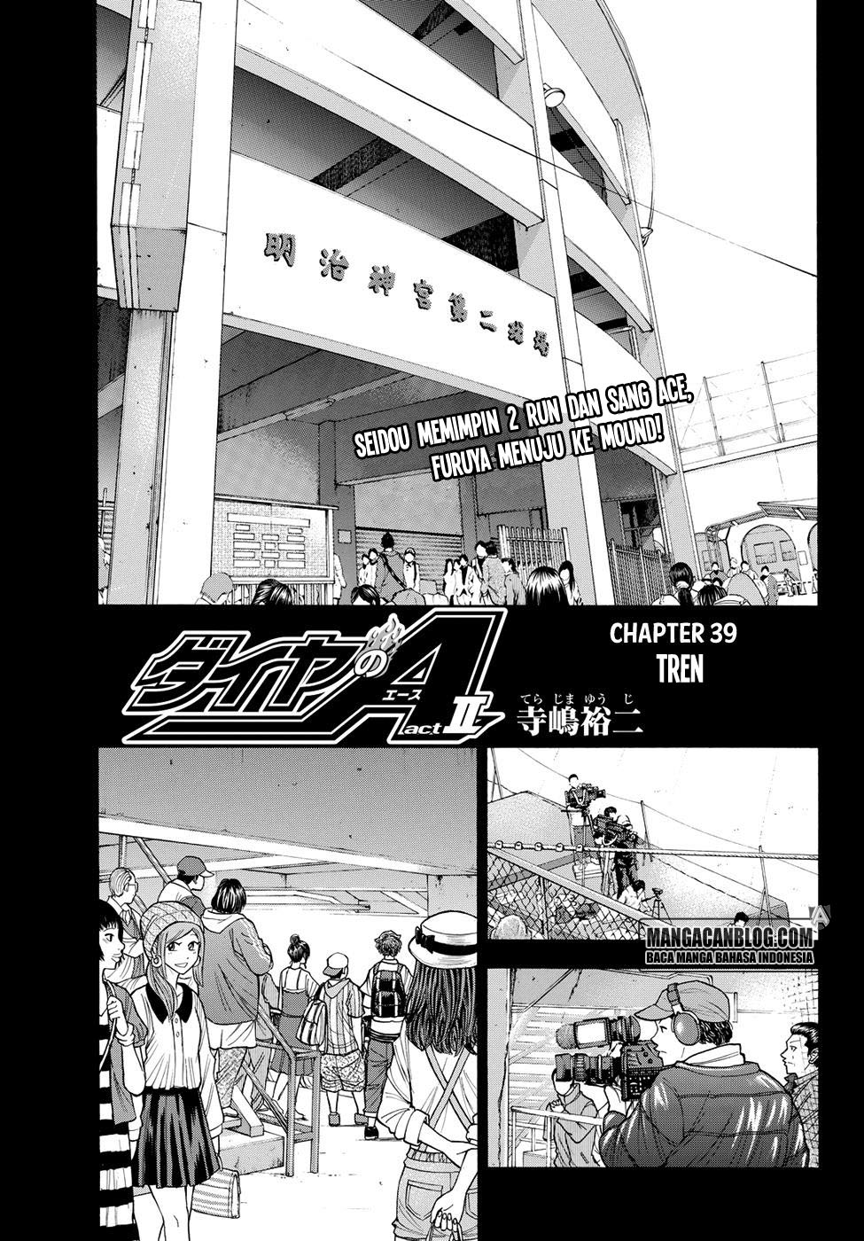 Komik Diamond no Ace Act 2 Chapter 39 gambar 1
