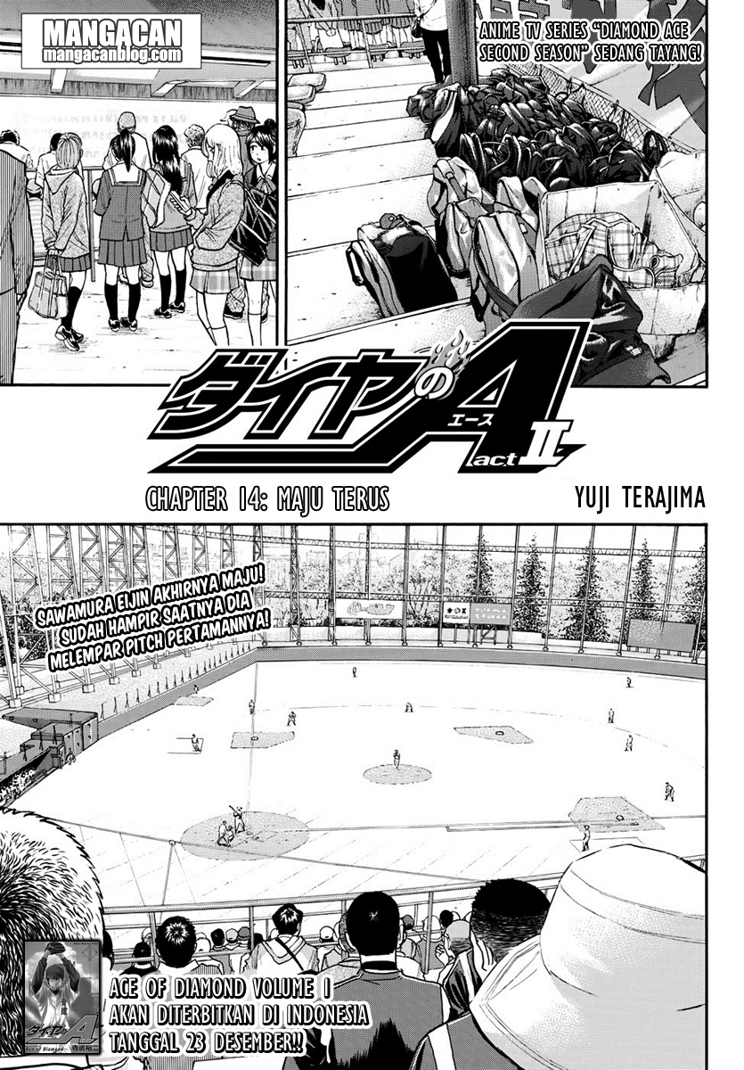 Komik Diamond no Ace Act 2 Chapter 14 gambar 1