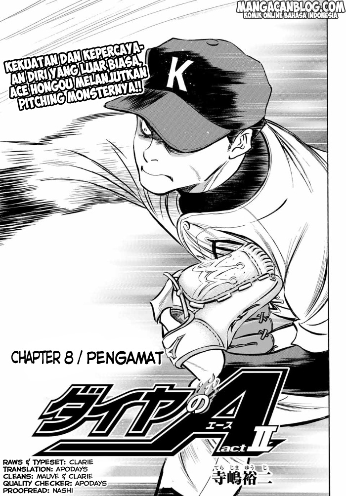 Komik Diamond no Ace Act 2 Chapter 08 gambar 1