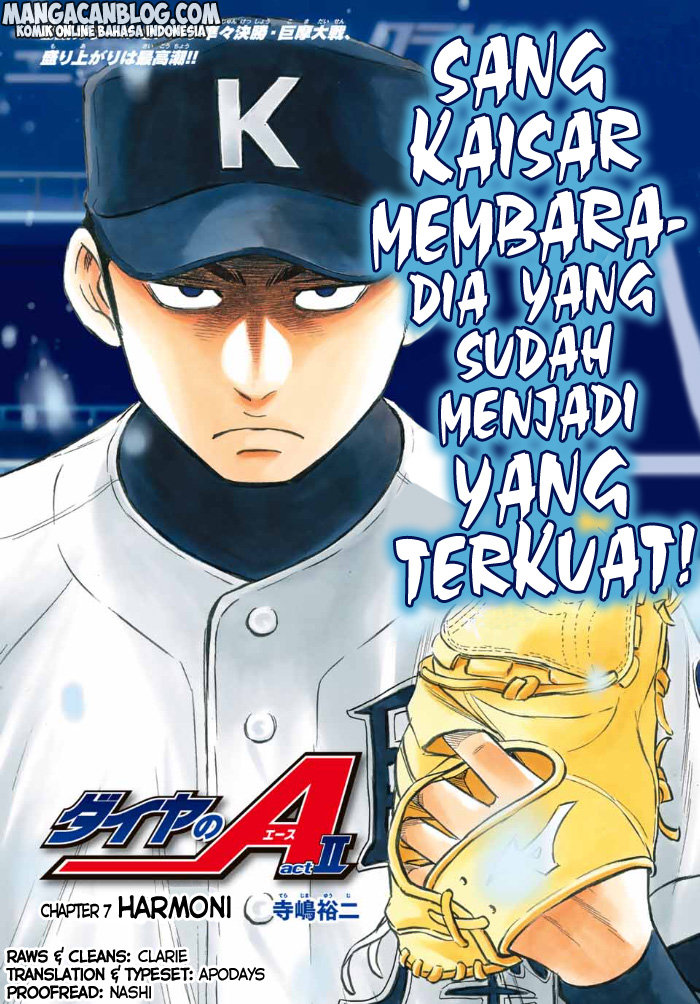 Komik Diamond no Ace Act 2 Chapter 07 gambar 1