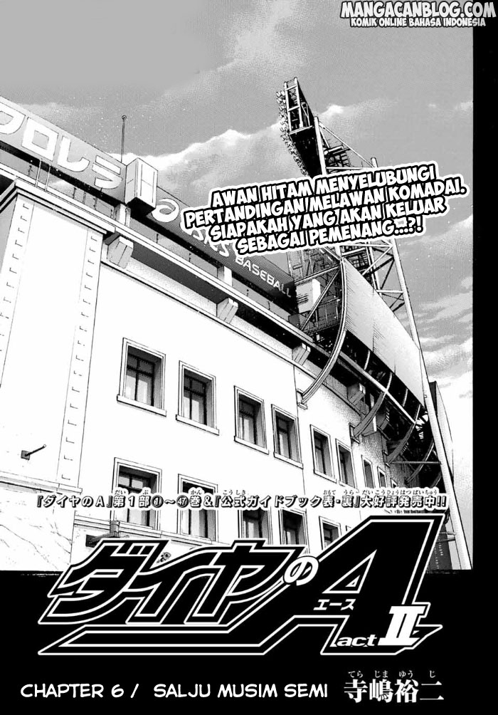 Komik Diamond no Ace Act 2 Chapter 06 gambar 1