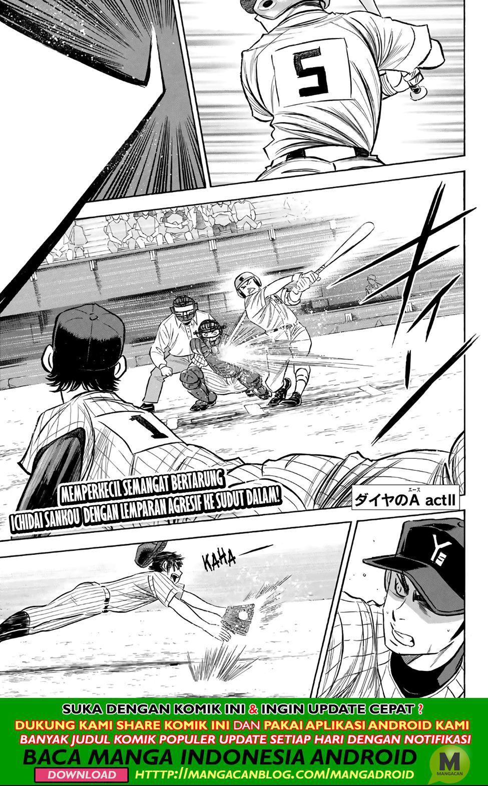 Komik Diamond no Ace Act 2 Chapter 178 gambar 1