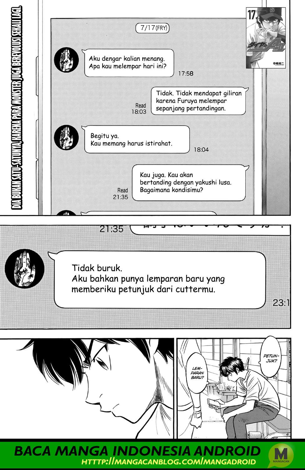Komik Diamond no Ace Act 2 Chapter 171 gambar 1