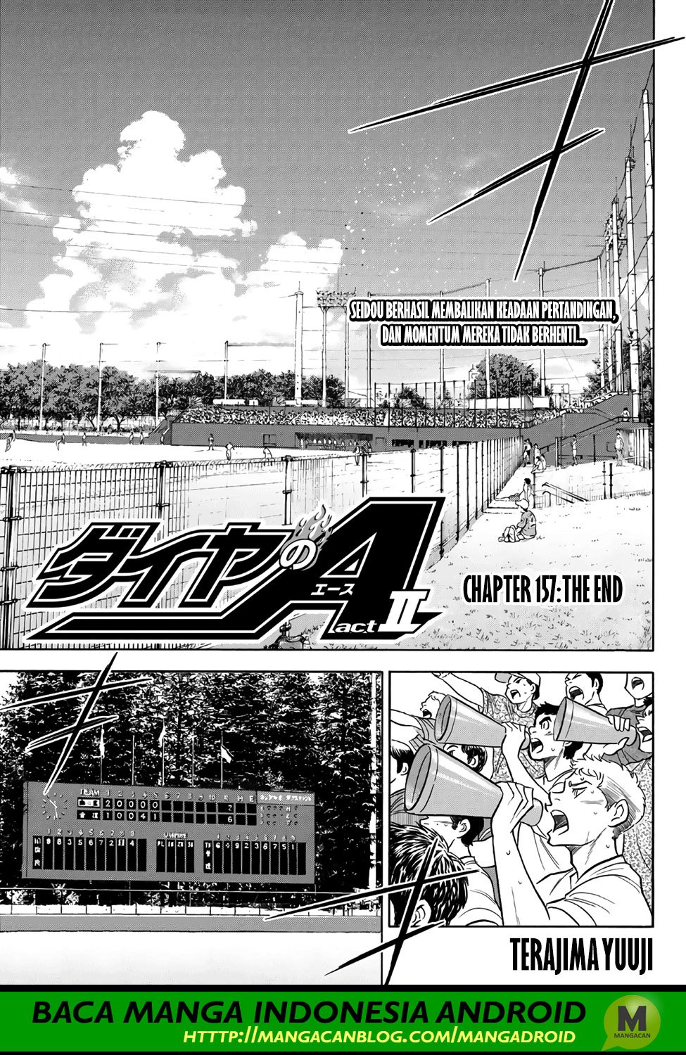 Komik Diamond no Ace Act 2 Chapter 157 gambar 1