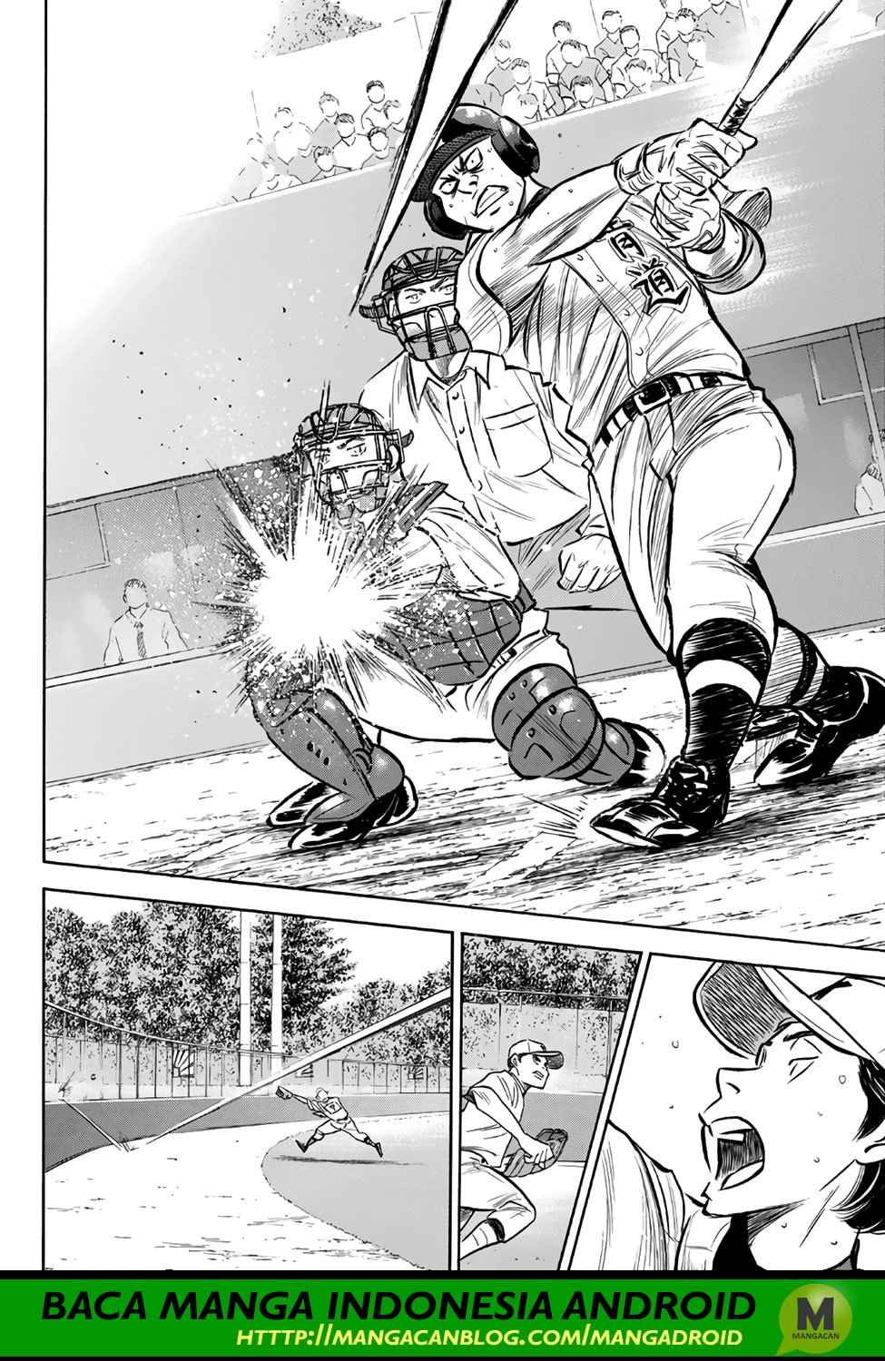 Manga Diamond no Ace Act 2 Chapter 156 gambar 2