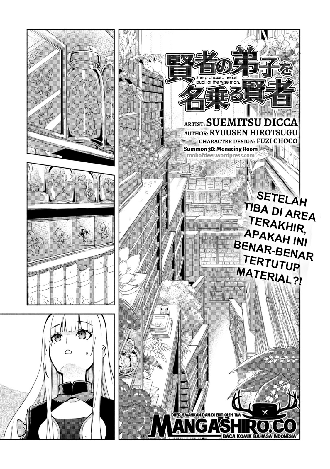 Manga Kenja No Deshi Wo Nanoru Kenja Chapter 38 gambar 2