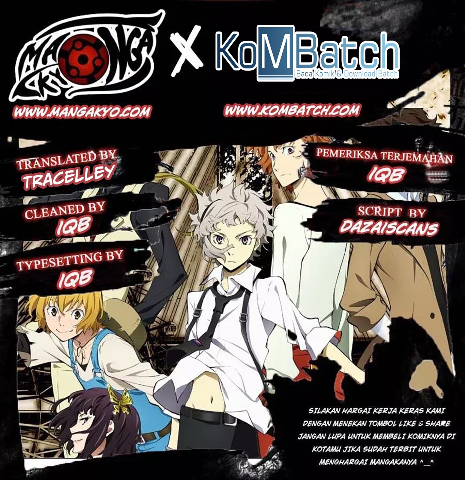 Komik Bungou Stray Dogs Chapter 71 gambar 1
