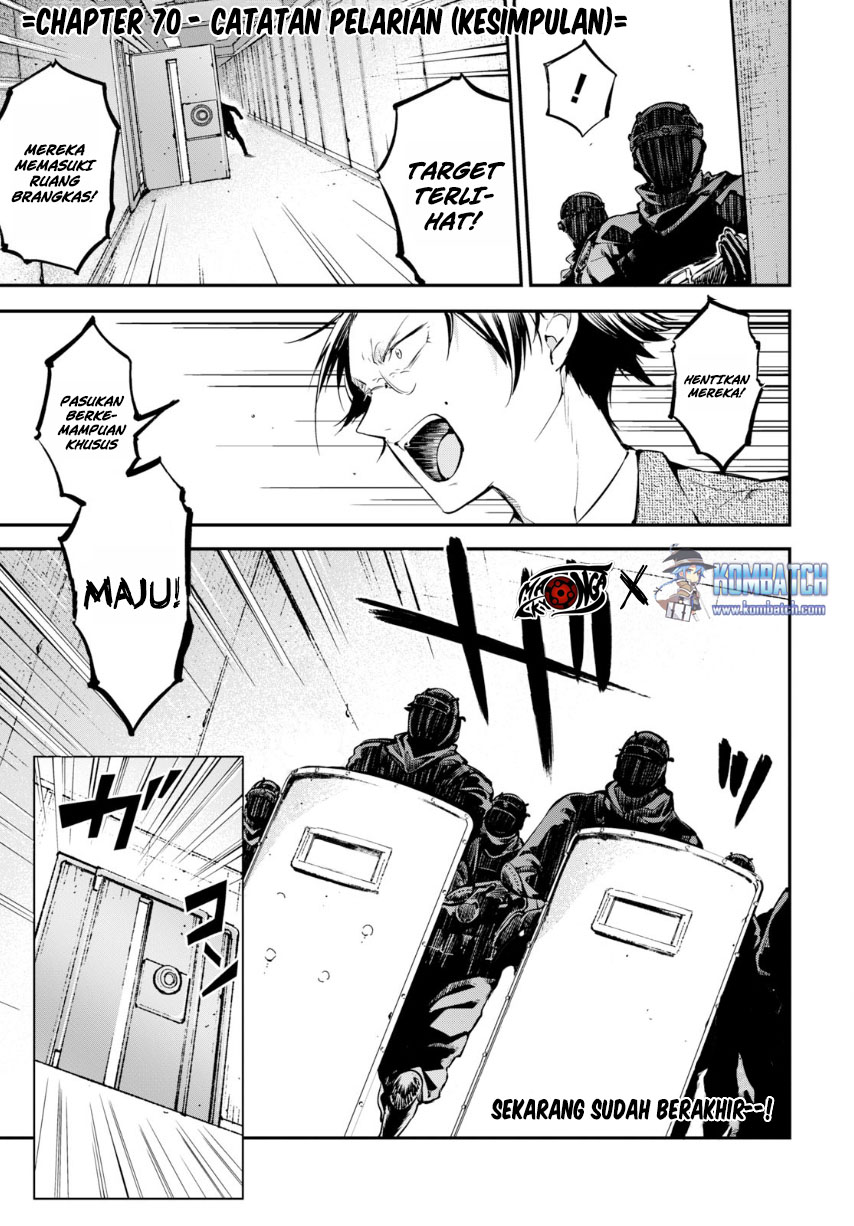 Manga Bungou Stray Dogs Chapter 70 gambar 2