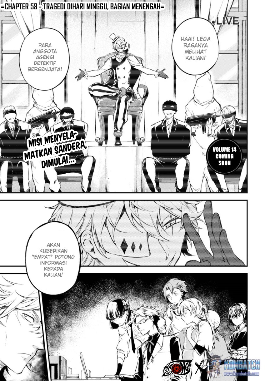 Manga Bungou Stray Dogs Chapter 58 gambar 2