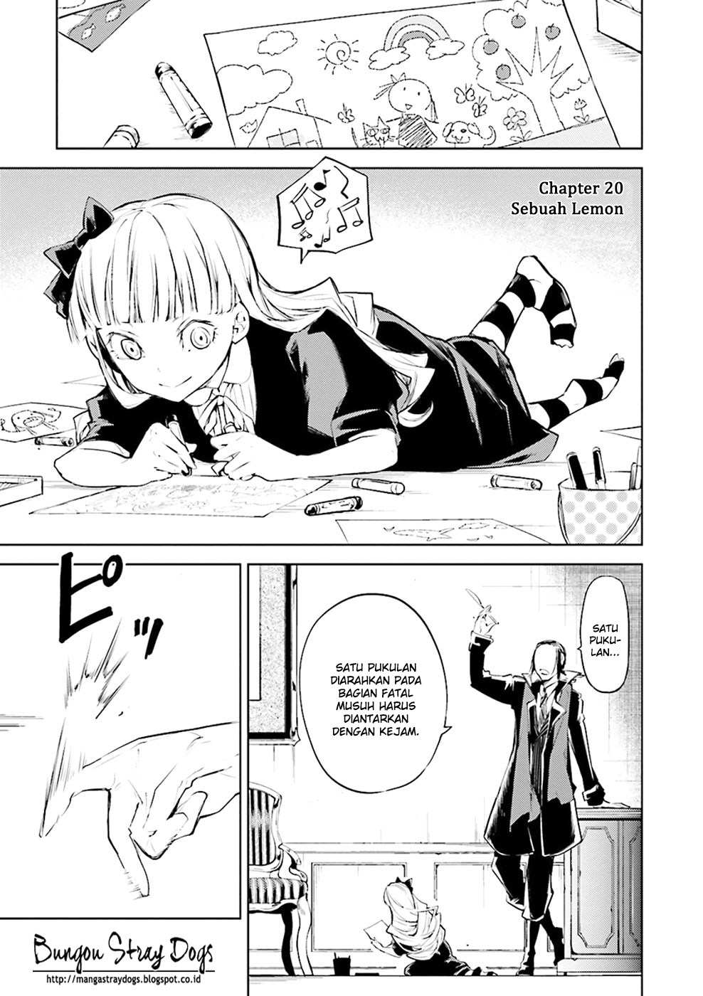 Manga Bungou Stray Dogs Chapter 20 gambar 2