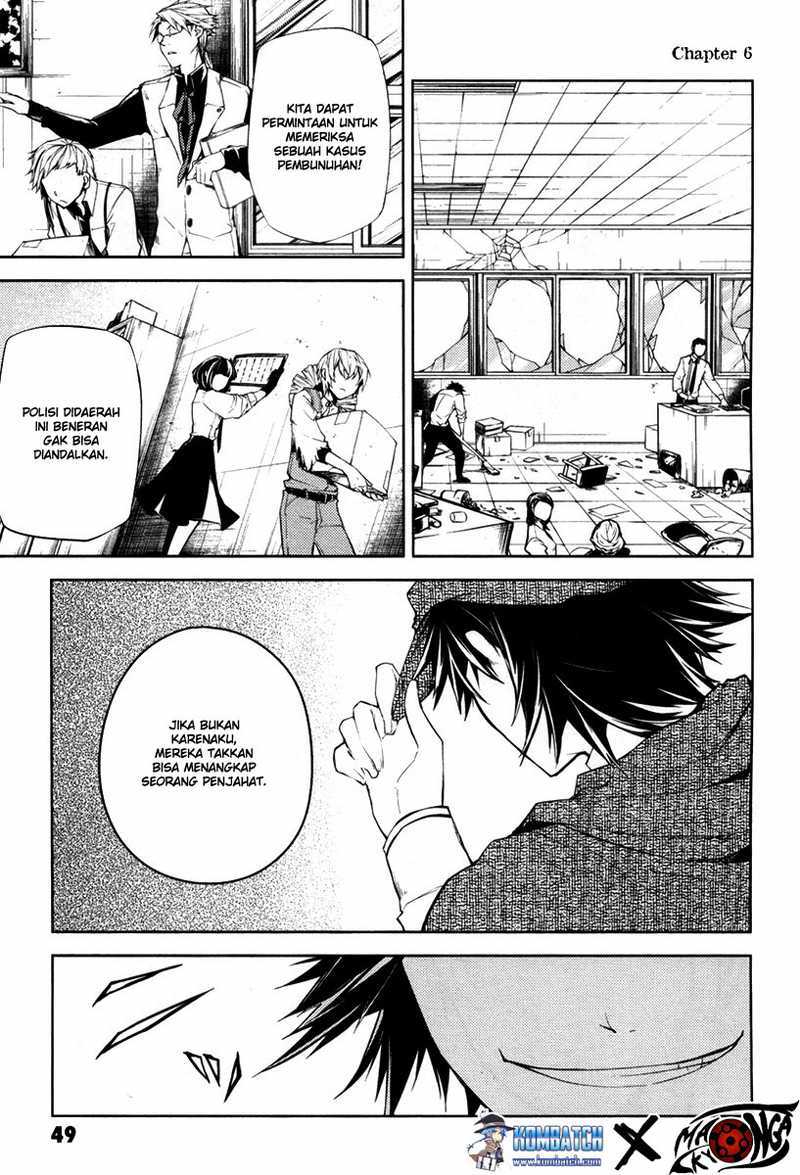 Manga Bungou Stray Dogs Chapter 06 gambar 2