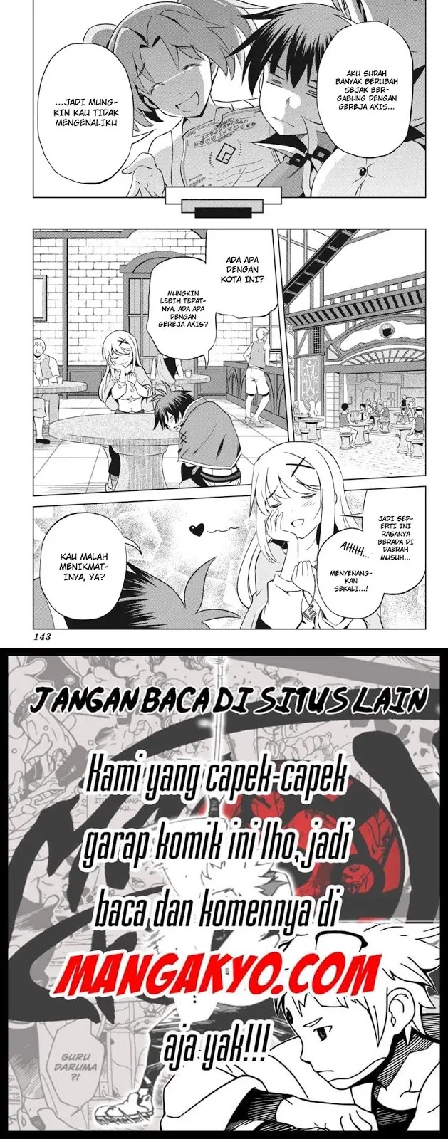 Kono Subarashii Sekai ni Shukufuku o! Chapter 36 - Halaman 15