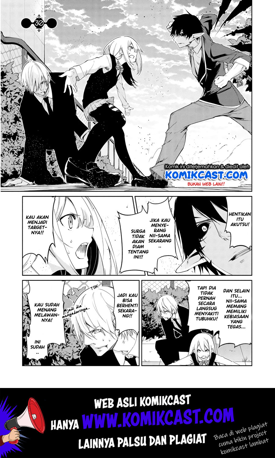 Manga Oroka na Tenshi wa Akuma to Odoru Chapter 30 gambar 2