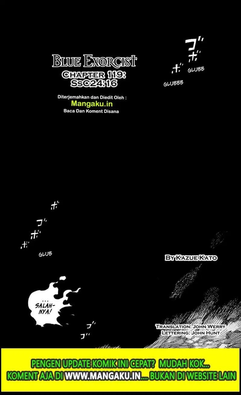 Ao no Exorcist Chapter 119 - Halaman 3