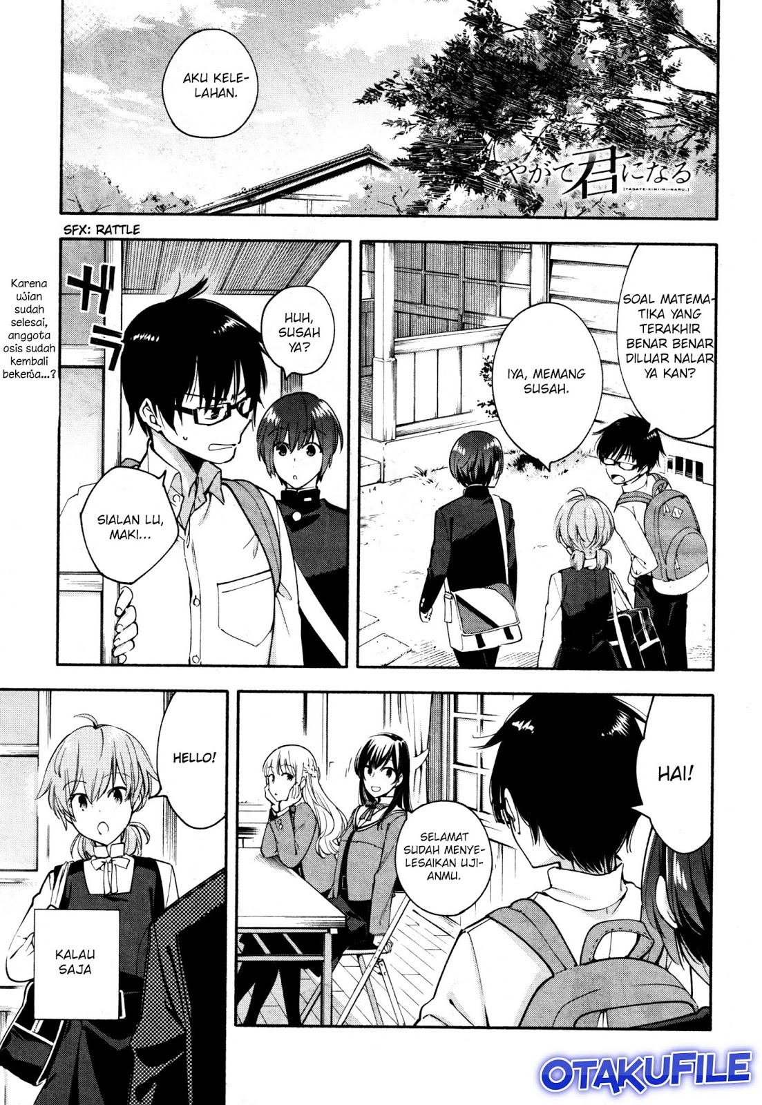 Komik Yagate Kimi ni Naru Chapter 10 gambar 1
