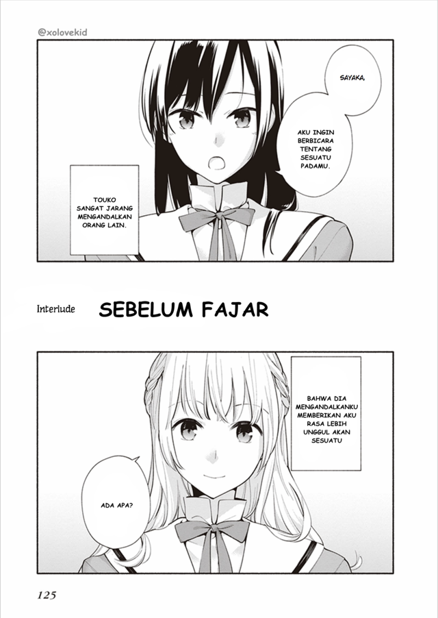 Komik Yagate Kimi ni Naru Chapter 09.5 gambar 1