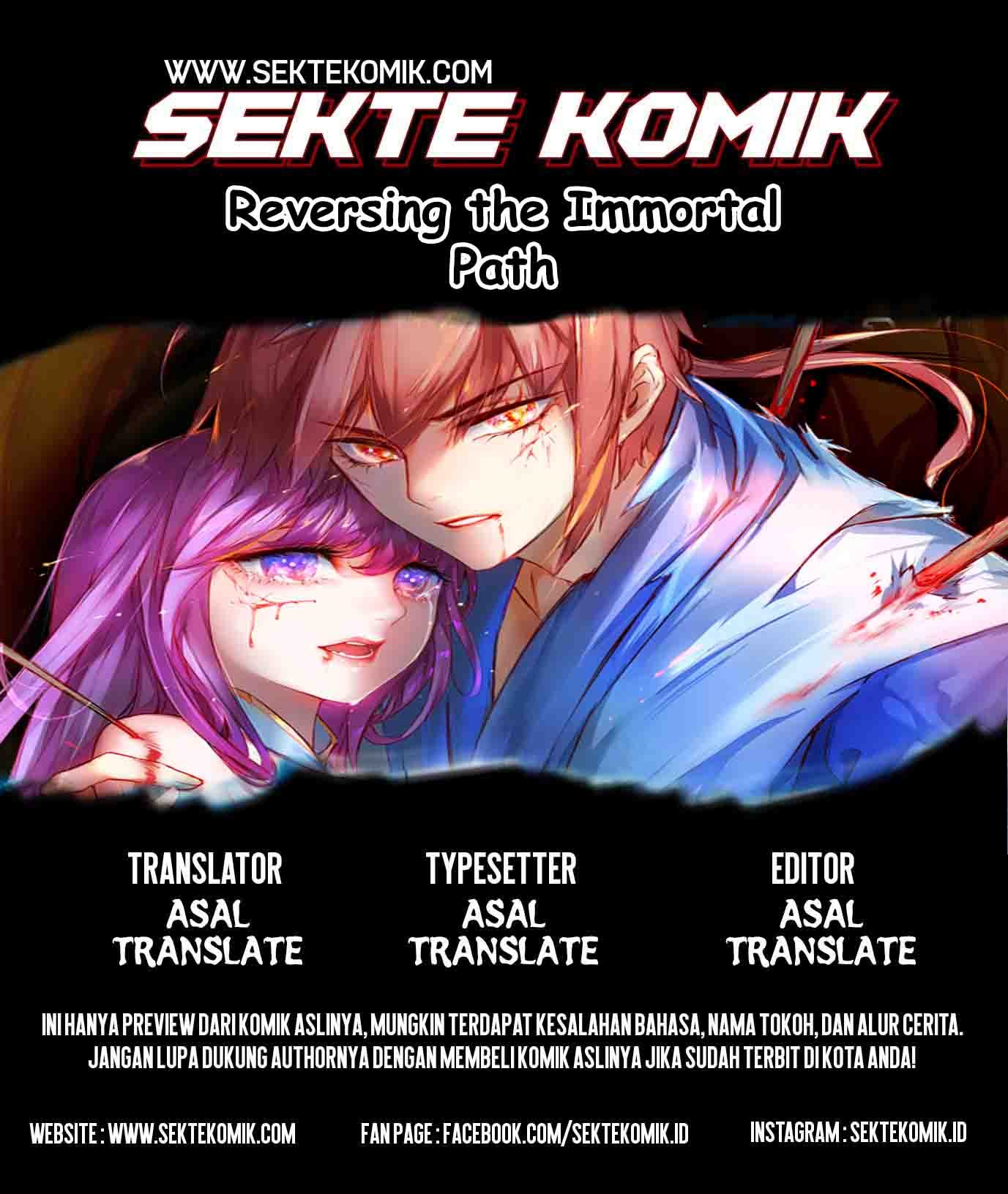Komik Reversing the Immortal Path Chapter 03 gambar 1