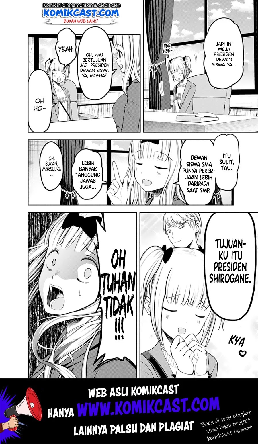 Kaguya-sama wa Kokurasetai – Tensai-tachi no Renai Zunousen Chapter 126 - Halaman 3