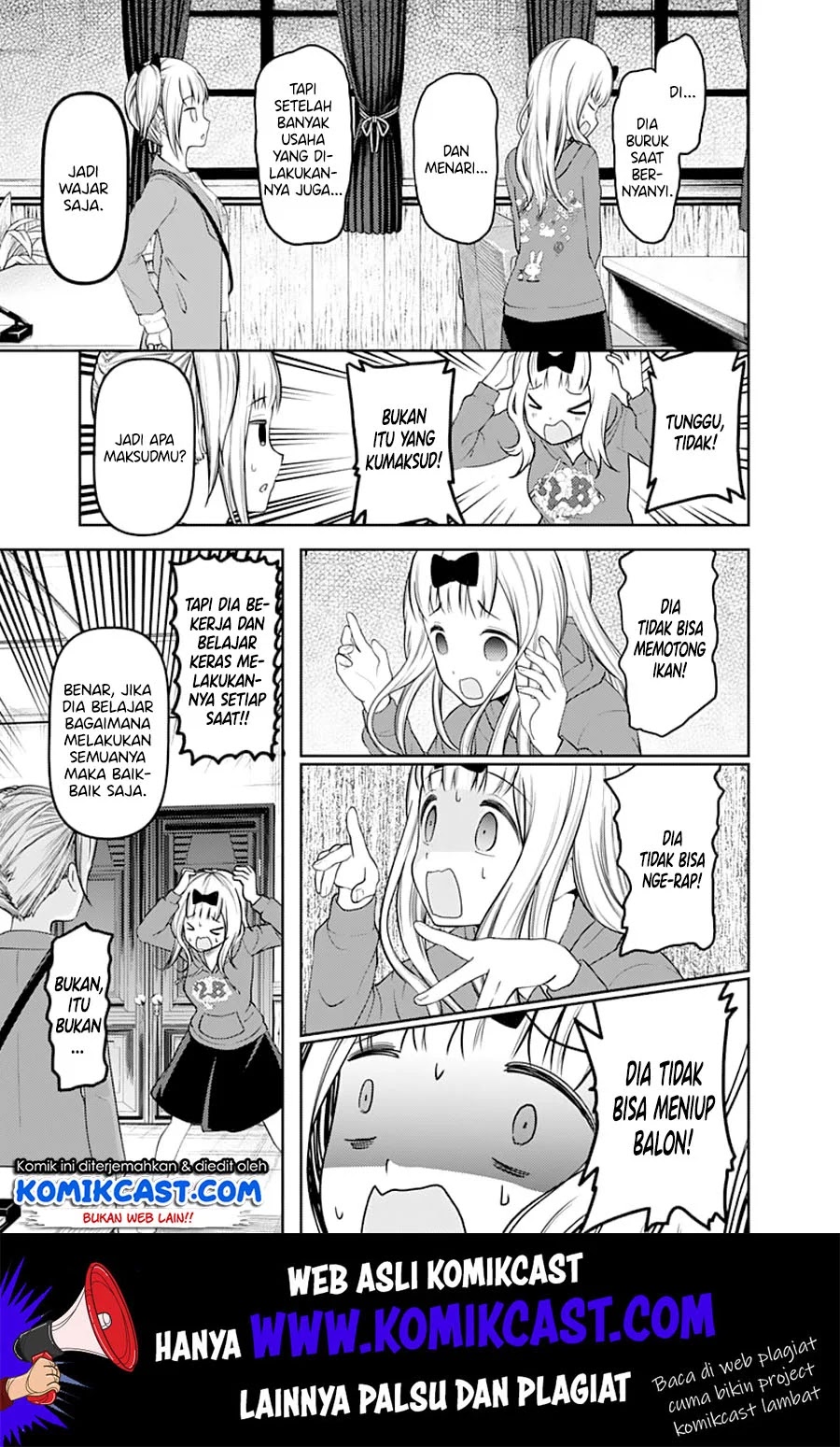 Kaguya-sama wa Kokurasetai – Tensai-tachi no Renai Zunousen Chapter 126 - Halaman 6