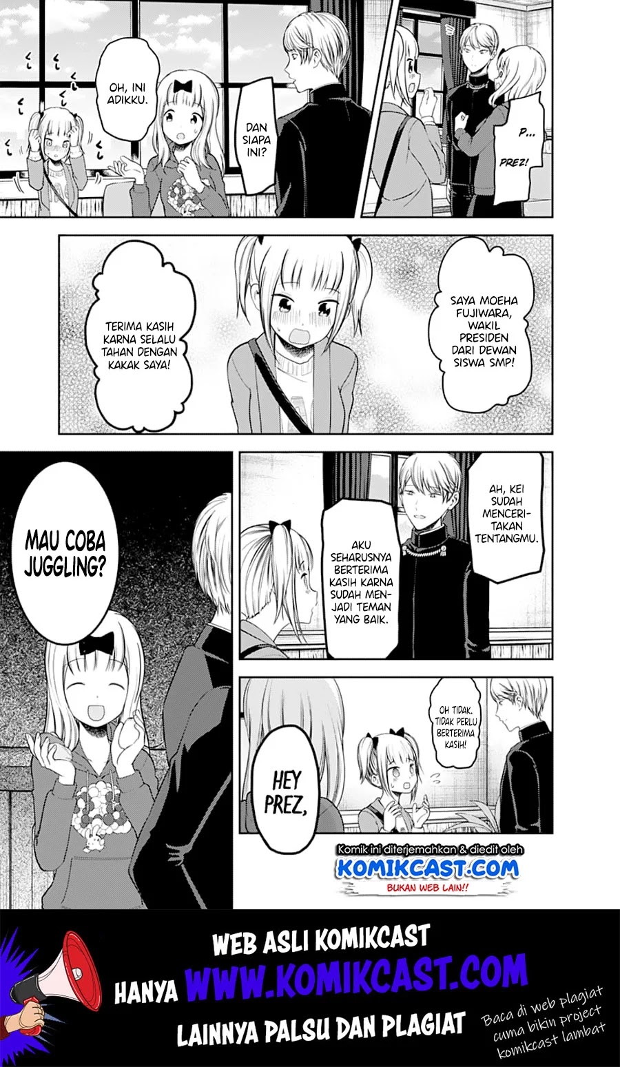 Kaguya-sama wa Kokurasetai – Tensai-tachi no Renai Zunousen Chapter 126 - Halaman 8