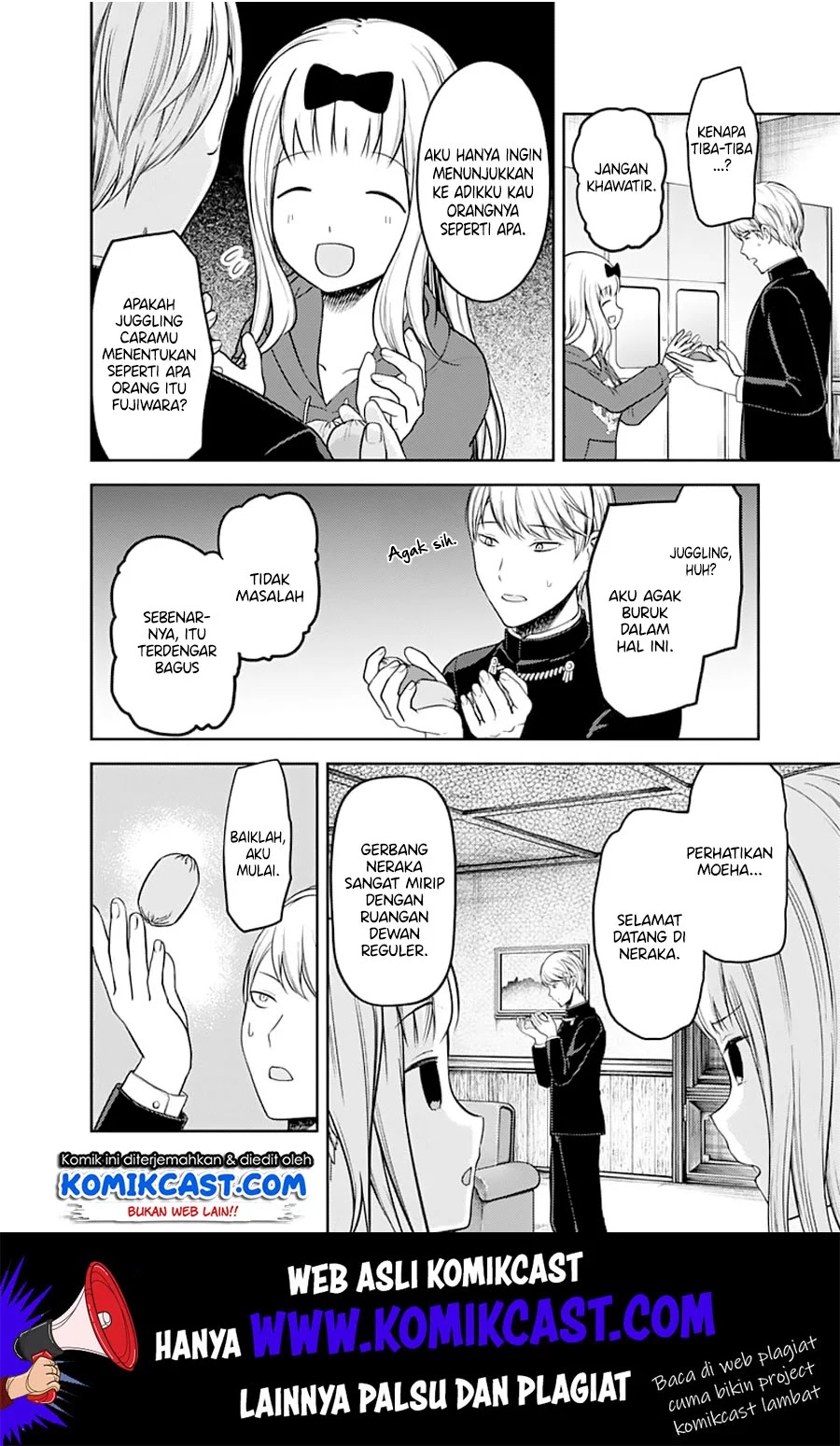 Kaguya-sama wa Kokurasetai – Tensai-tachi no Renai Zunousen Chapter 126 - Halaman 9