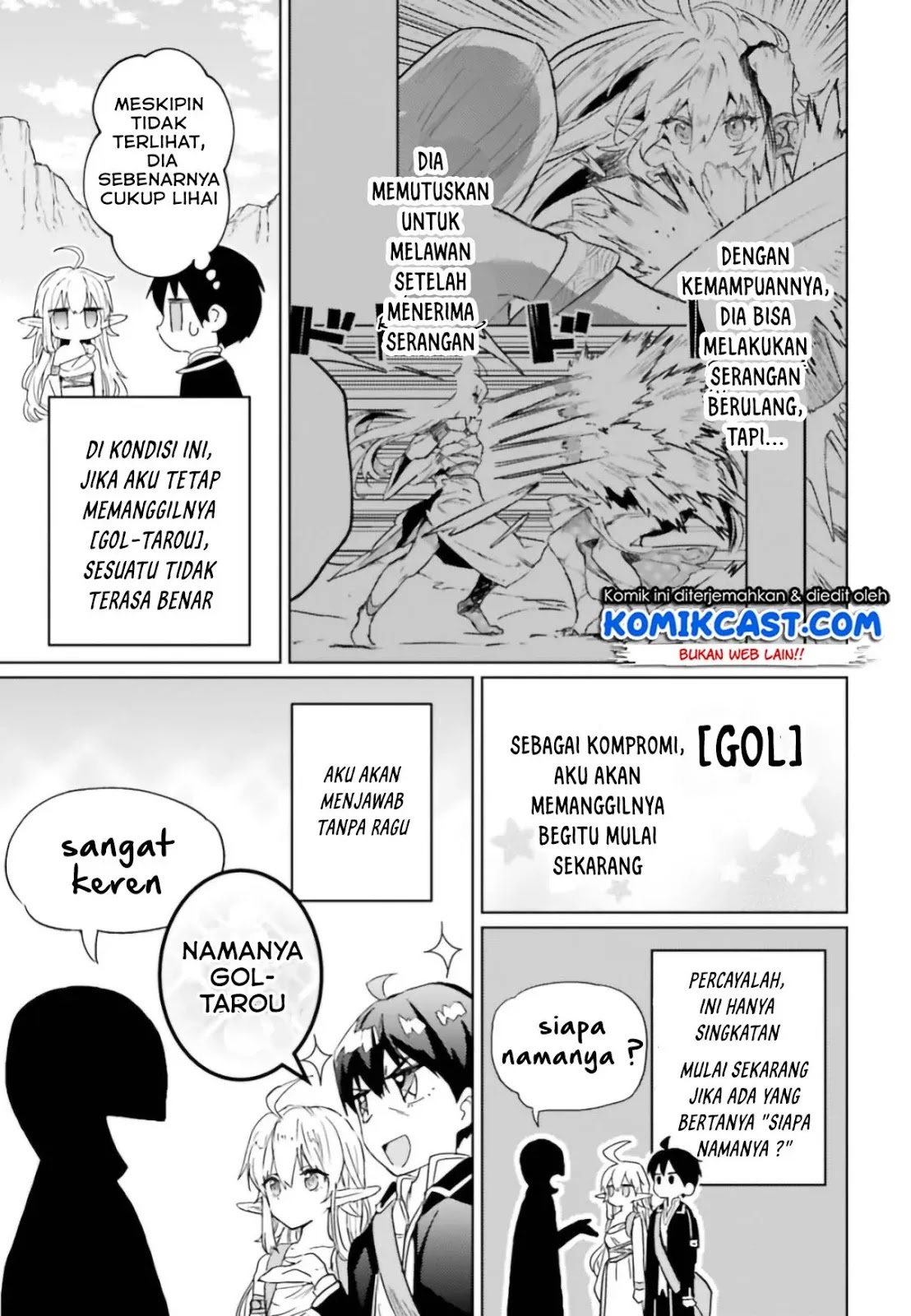The Sorcerer King of Destruction and the Golem of the Barbarian Queen Chapter 7 - Halaman 10
