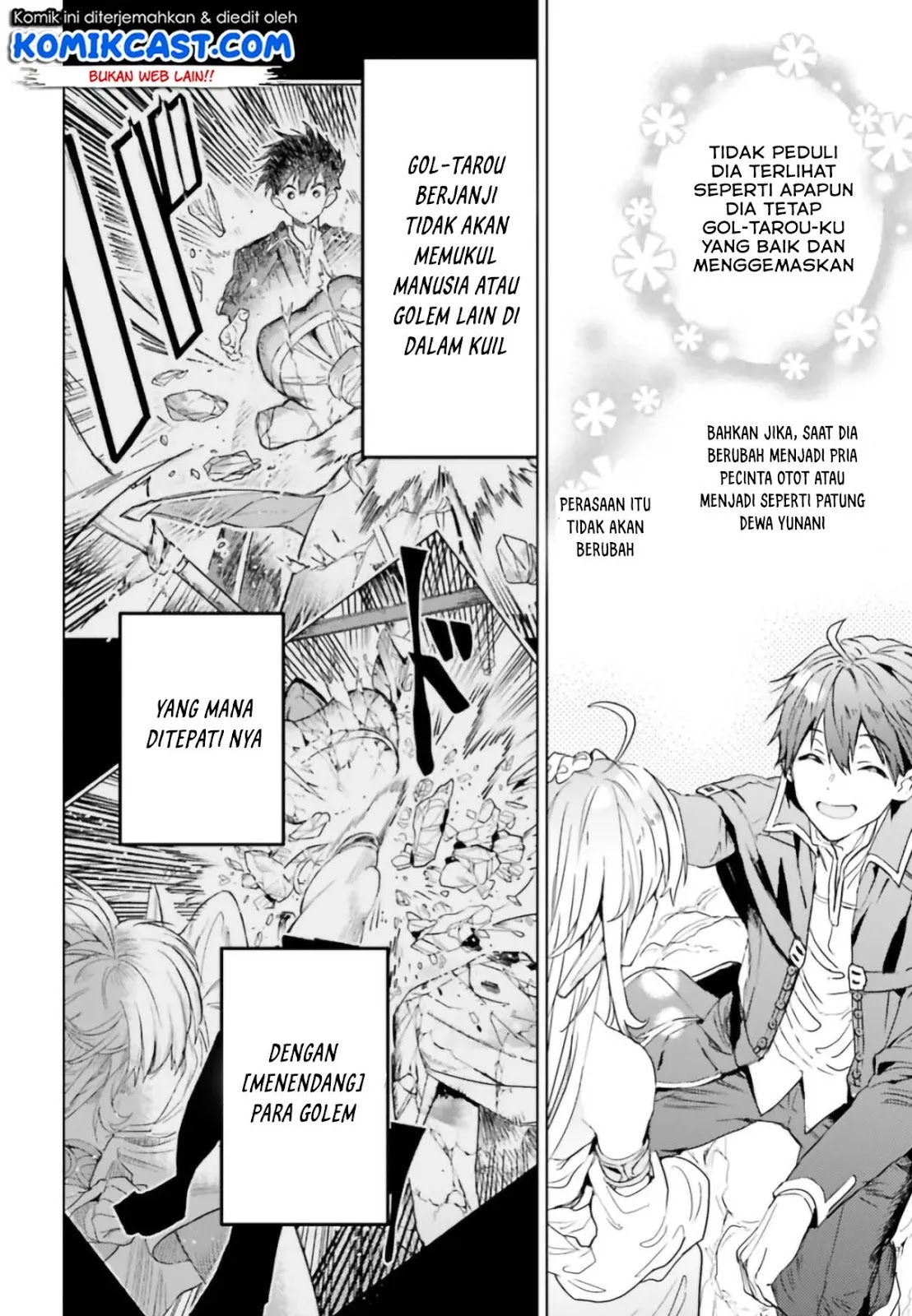 The Sorcerer King of Destruction and the Golem of the Barbarian Queen Chapter 7 - Halaman 9