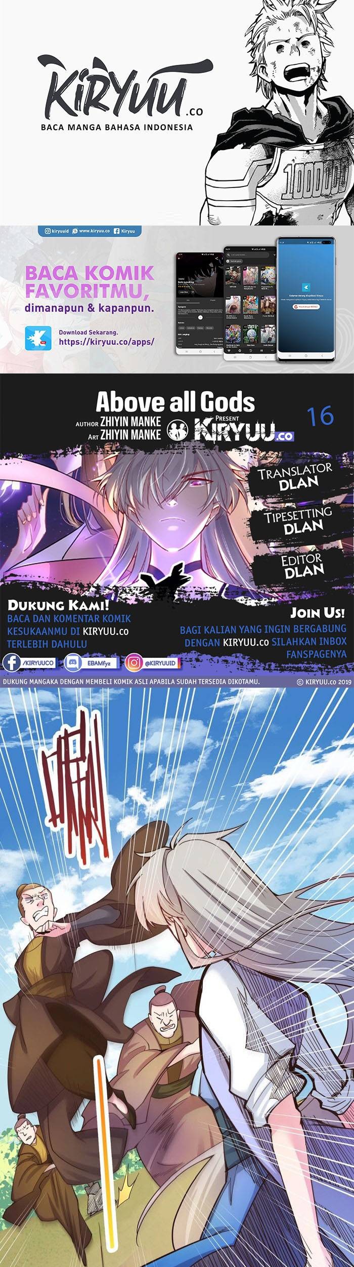 Komik Above All Gods Chapter 16 gambar 1