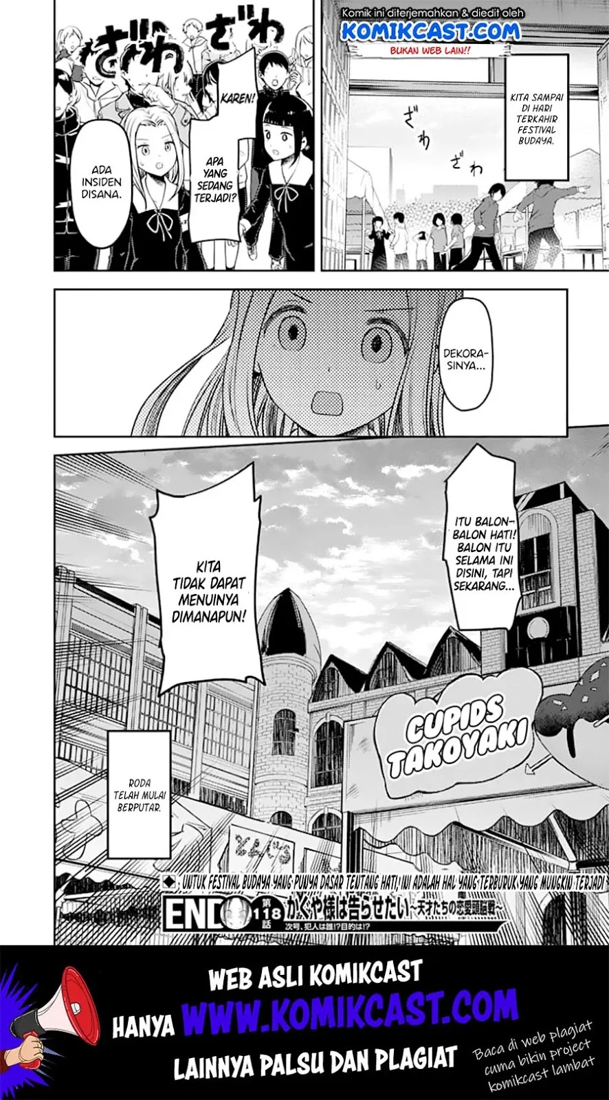 Kaguya-sama wa Kokurasetai – Tensai-tachi no Renai Zunousen Chapter 128 - Halaman 19