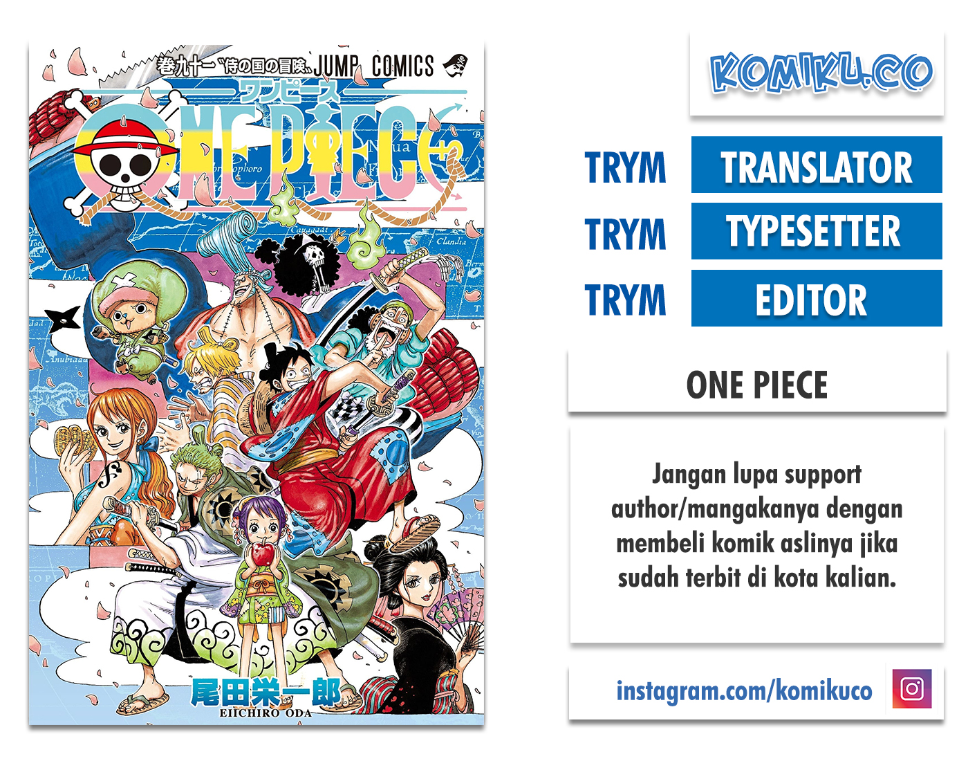 Komik One Piece Chapter 975 gambar 1