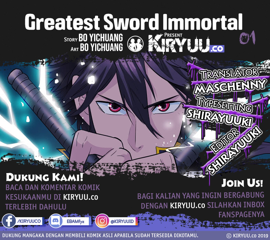 Komik Greatest Sword Immortal Chapter 01 gambar 1