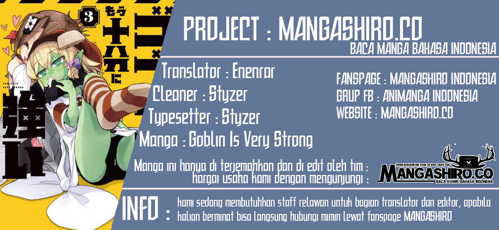 Komik Goblin wa Mou Juubun ni Tsuyoi Chapter 14 gambar 1