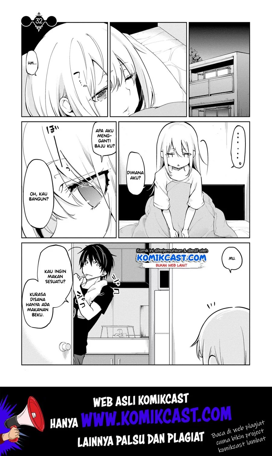 Manga Oroka na Tenshi wa Akuma to Odoru Chapter 32 gambar 2