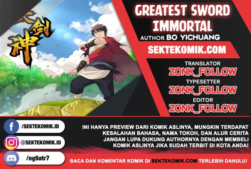 Komik Greatest Sword Immortal Chapter 21 gambar 1