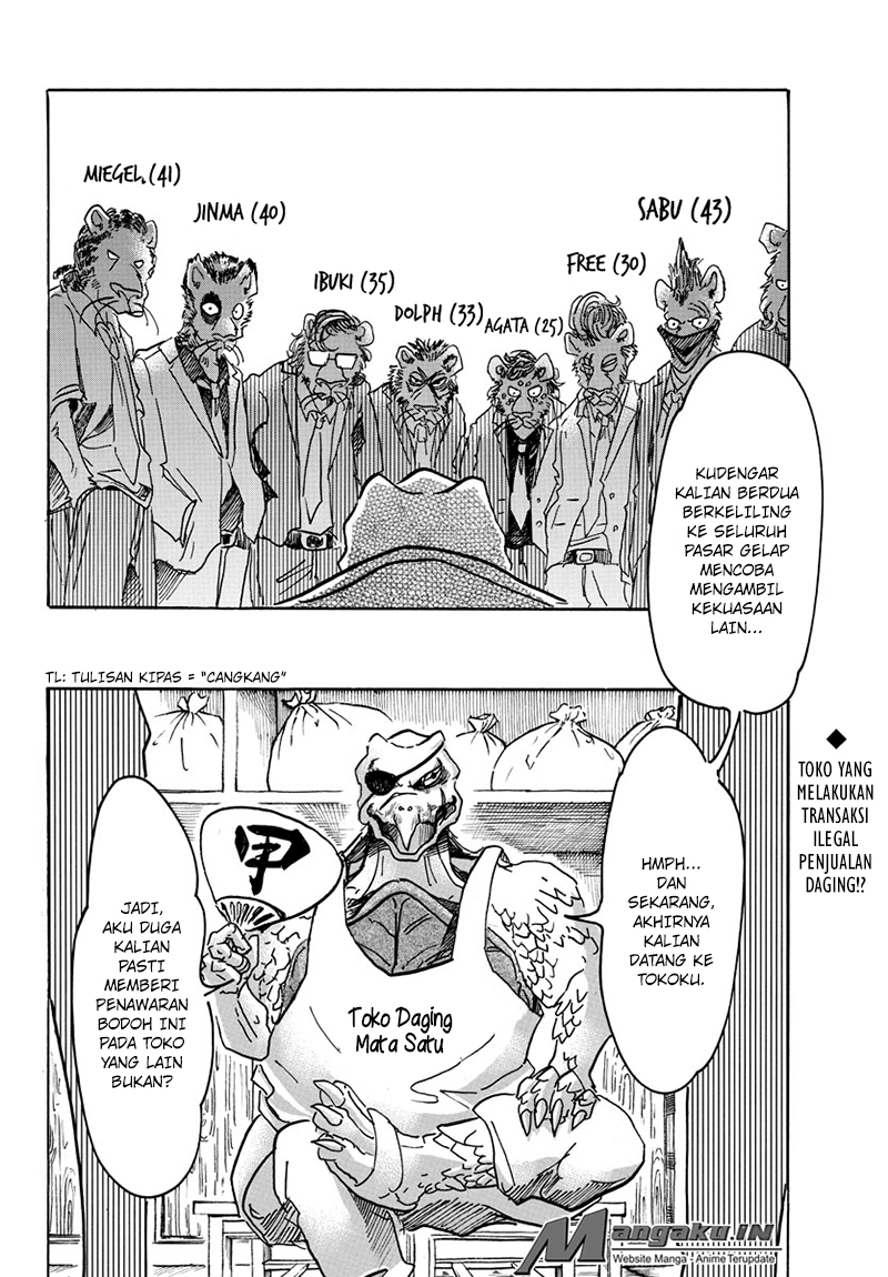 Beastars Chapter 56 - Halaman 3