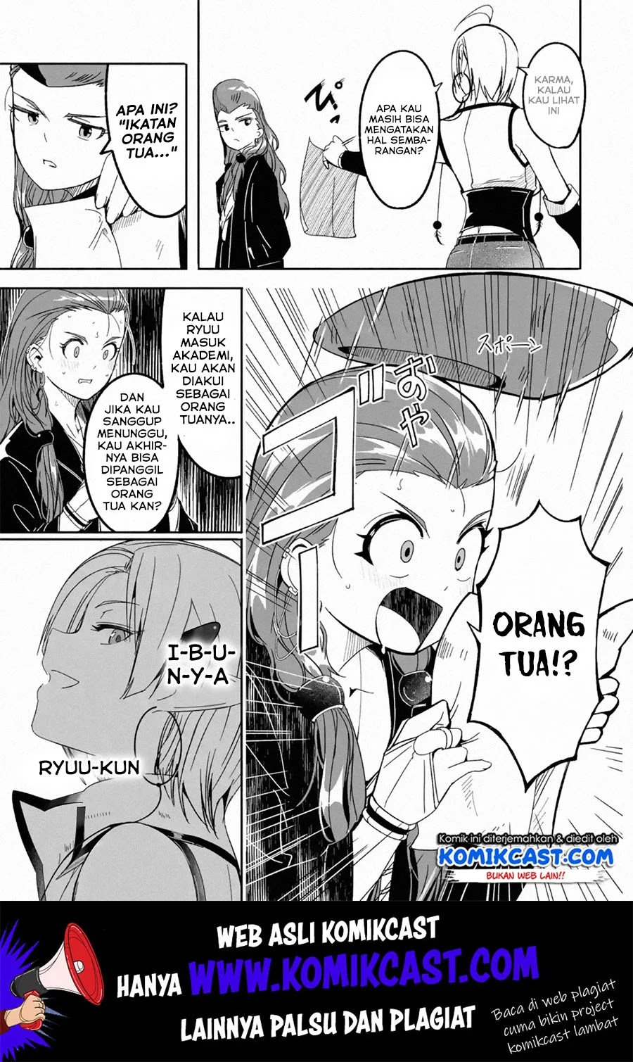 Mom, Please Don’t Come Adventuring With Me! Chapter 10.3 - Halaman 8