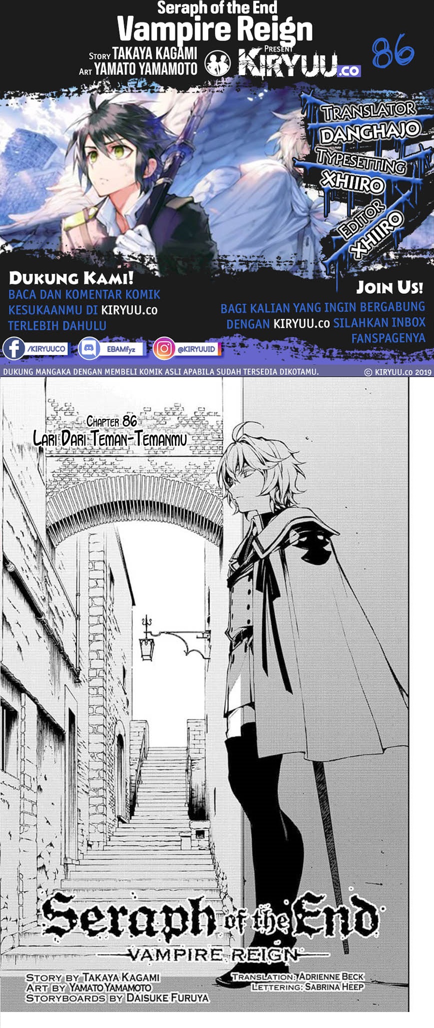 Komik Owari no Seraph Chapter 86 gambar 1
