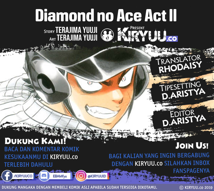 Komik Diamond no Ace Act 2 Chapter 208 gambar 1