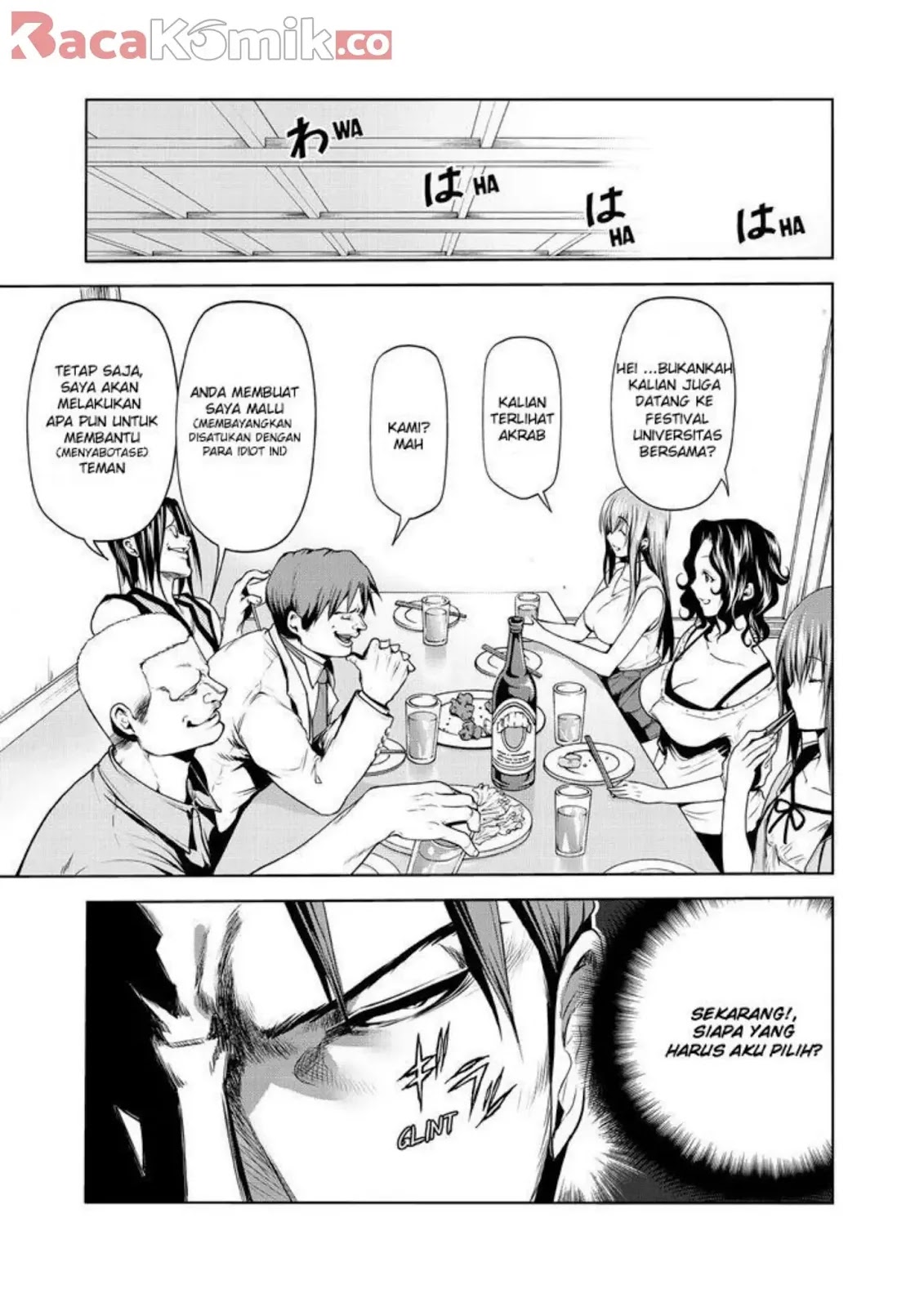 Grand Blue Chapter 59 - Halaman 14